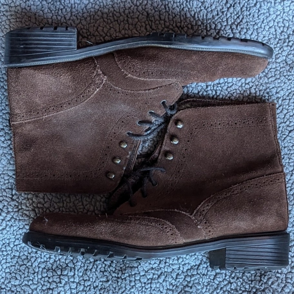 Vintage Eddie Bauer Leather Boots